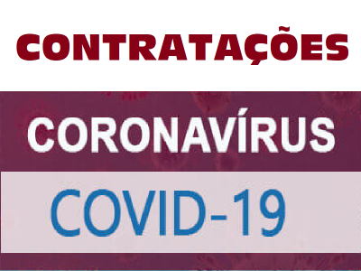 Contratos Coronavírus - Em atendimento a LEI Nº 13.979, DE 6 DE FEVEREIRO DE 2020