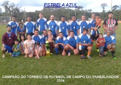 Estrela Azul sagra-se Campeão do Torneio de Futebol de Campo do Trabalhador