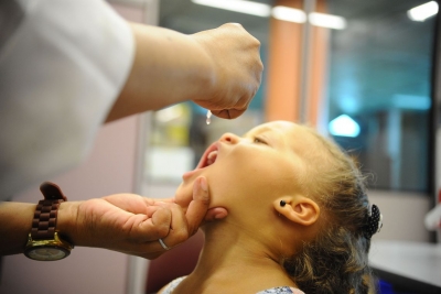 Imunização contra polio e sarampo supera 111% na cidade de Contenda