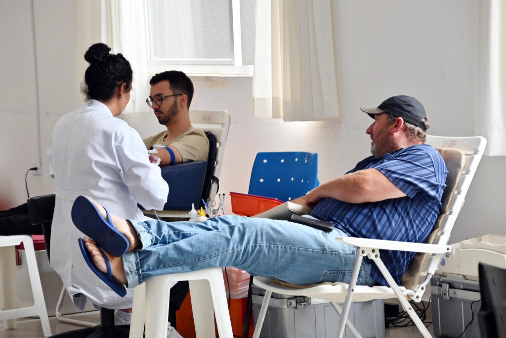 Hemepar fez nova coleta de sangue em Contenda