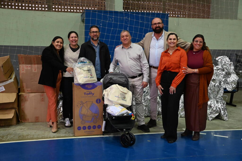 Contenda recebe kits do Nascer Bem Paraná