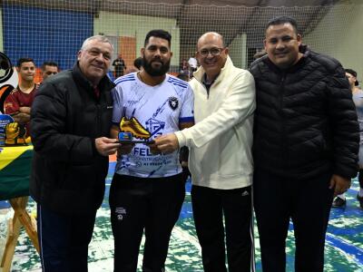 TAÇA CONTENDA - Claytinho, artilheiro do campeonato