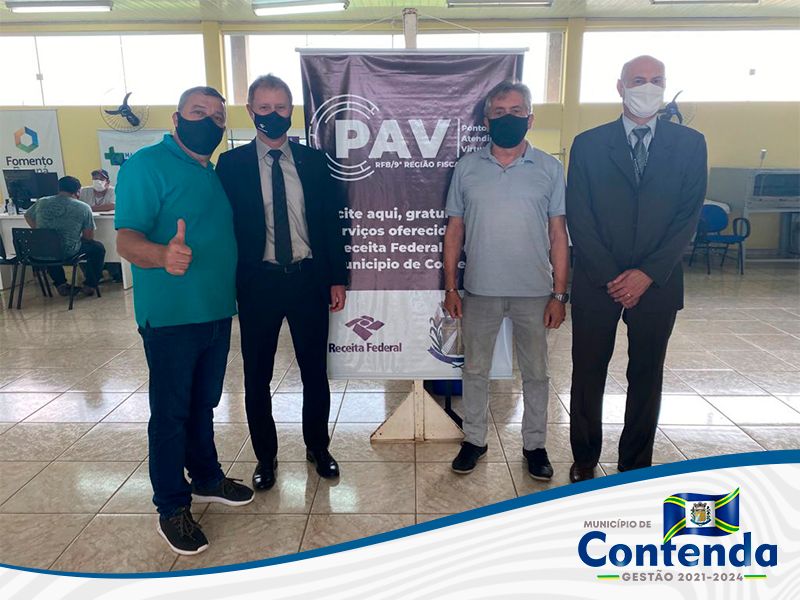 Contenda Implanta O Ponto De Atendimento Virtual Da Receita Federal