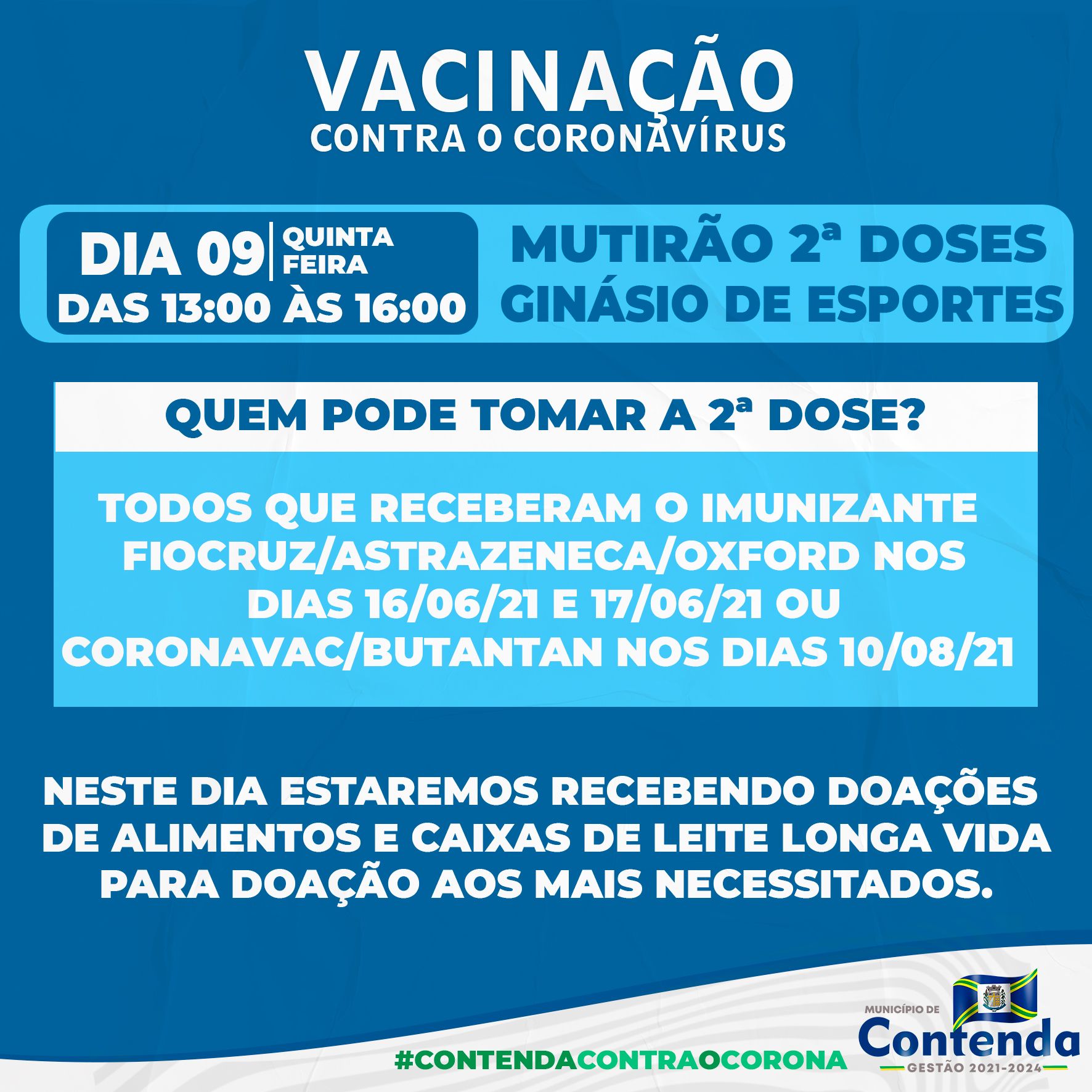Mutirão segunda dose