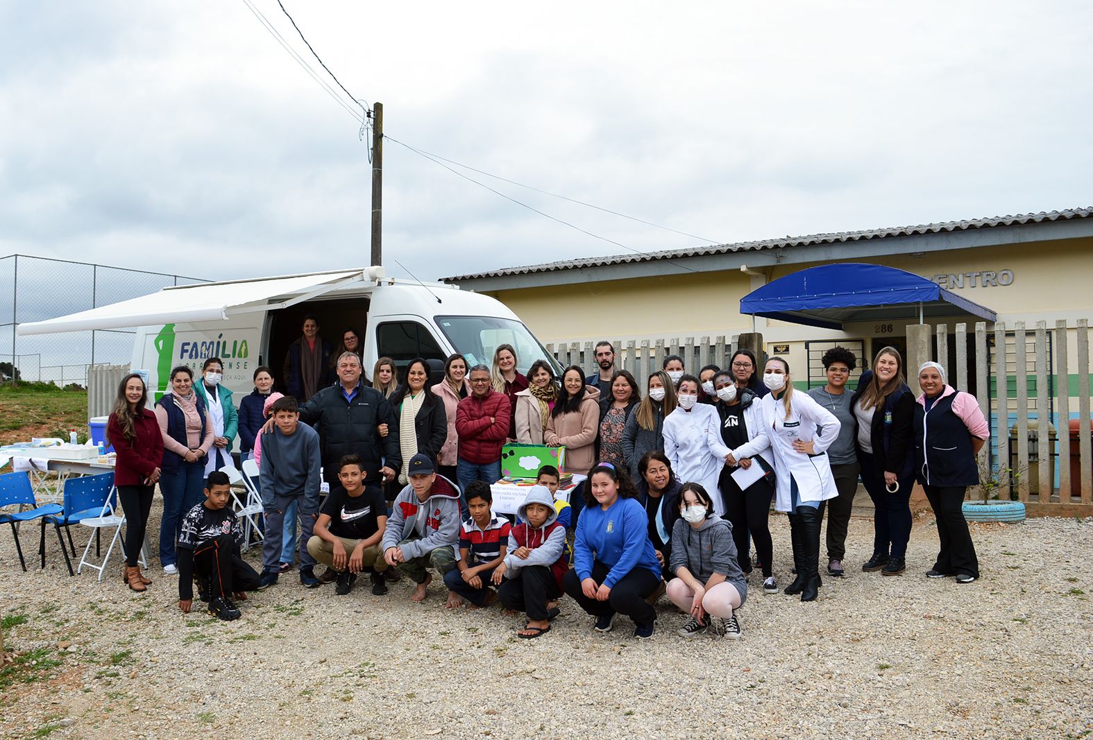 Contenda realizou ação do Programa Nossa Gente PR