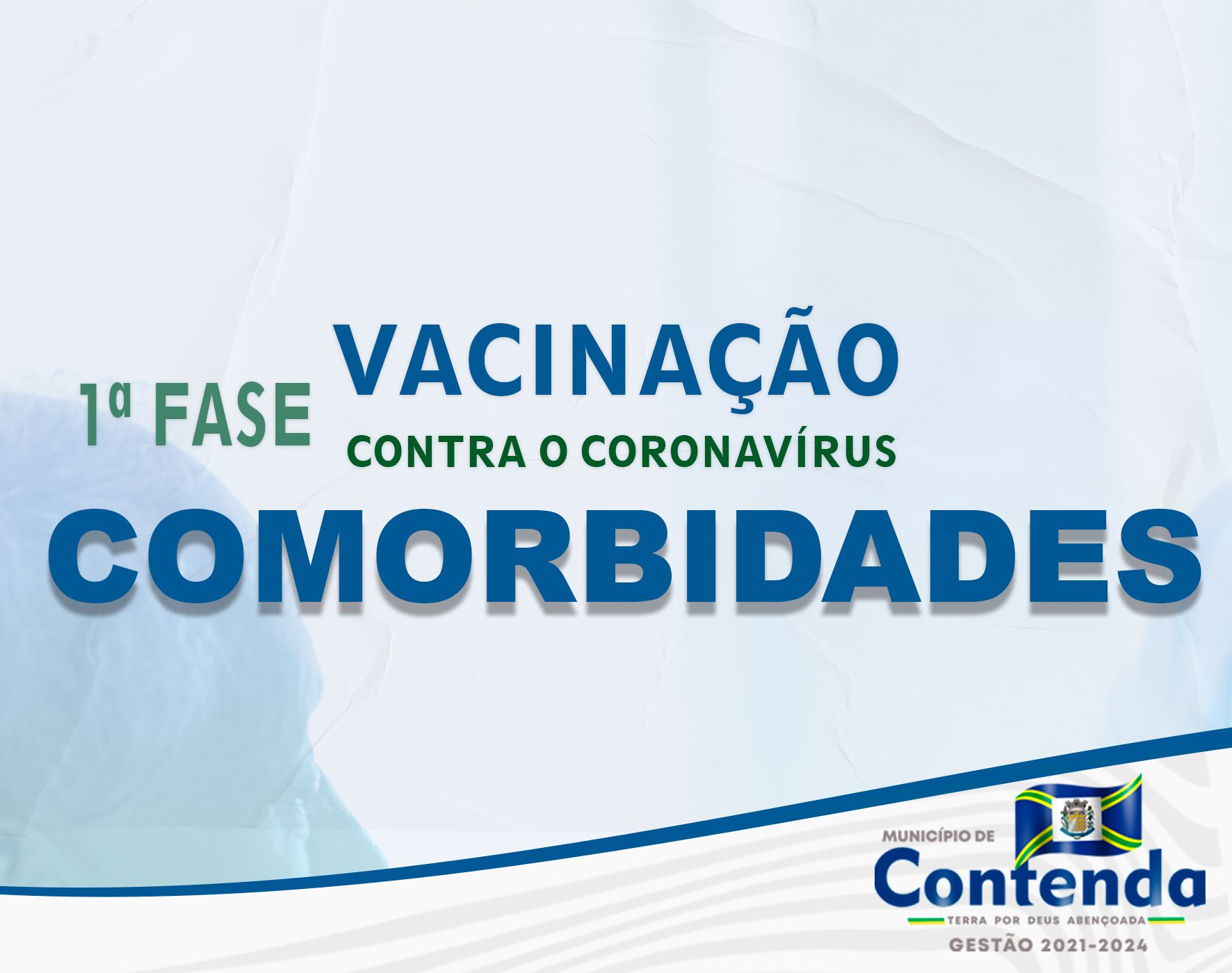 1ª Fase da vacinação de pessoas com comorbidades