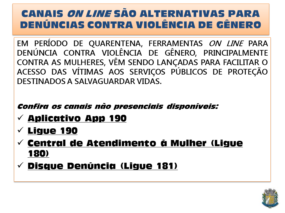 Canais on line são alternativas para denúncias contra violência de gênero