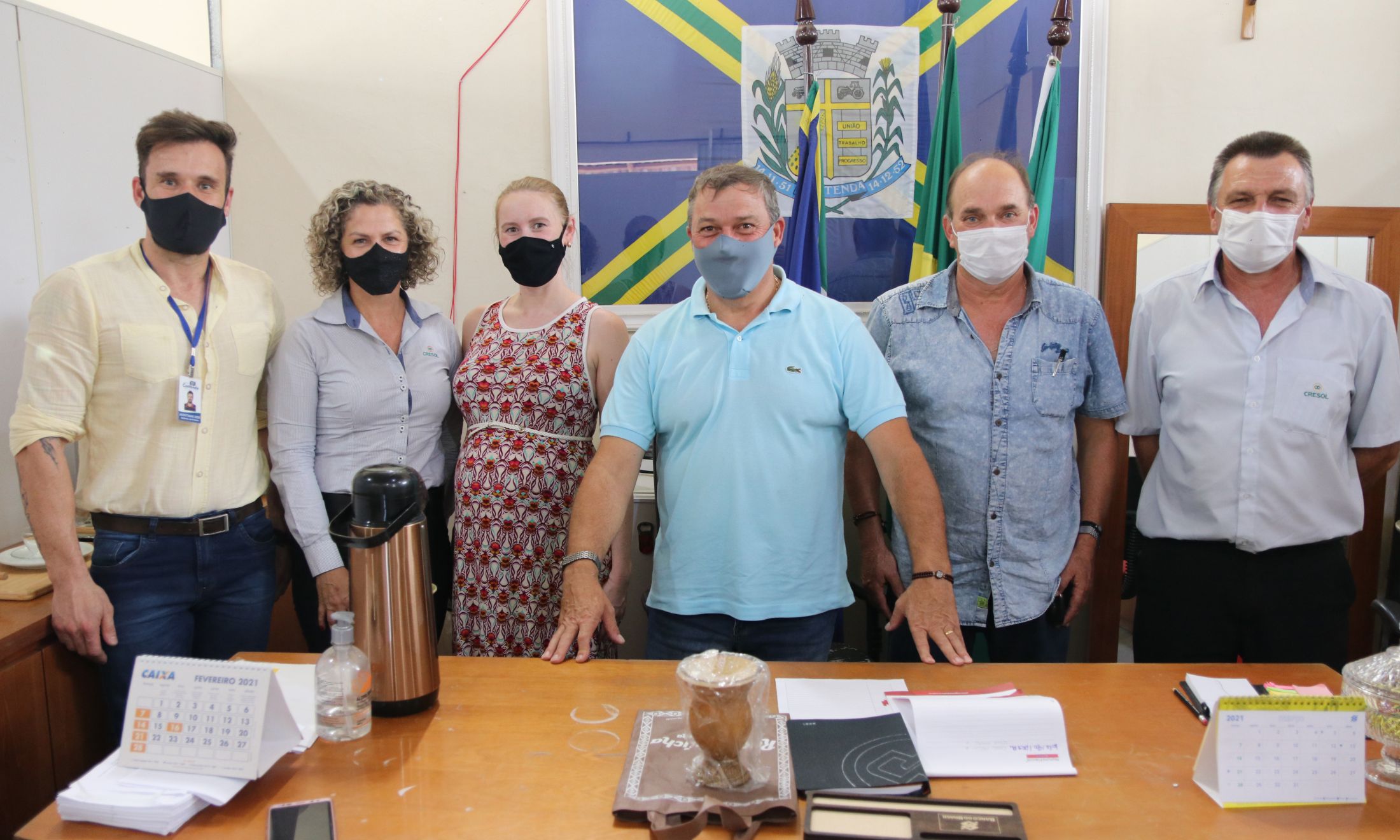 Prefeitura  e Cresol