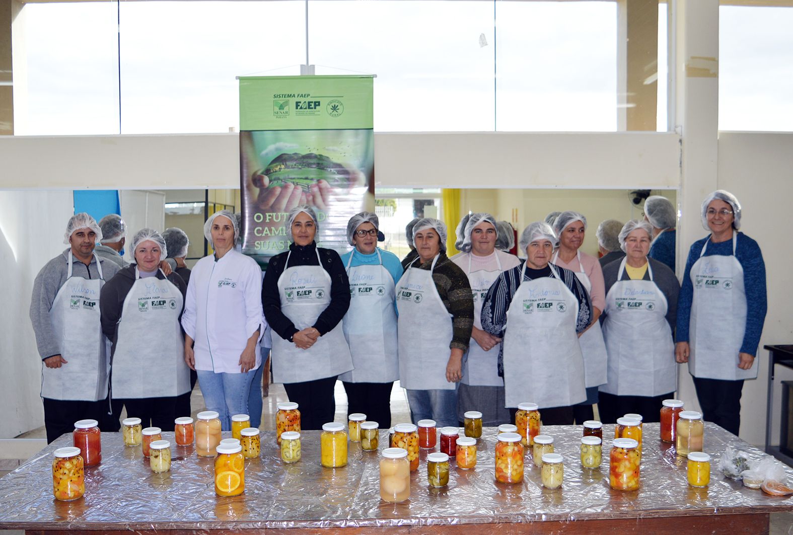 Contenda encerrou a capacitação de Compotas e Frutas Desidratadas