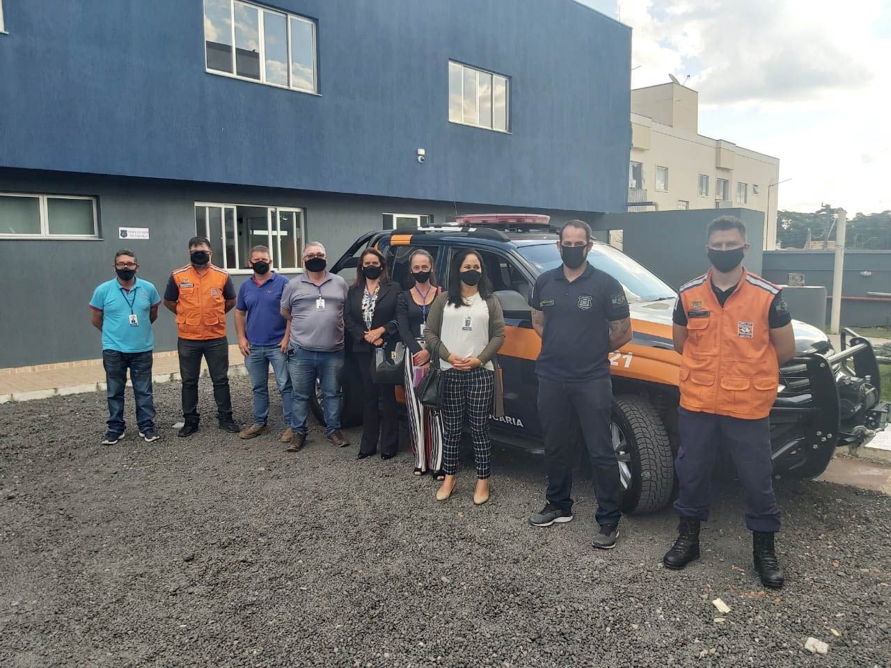 Curso de capacitação na Defesa Civil em Araucária