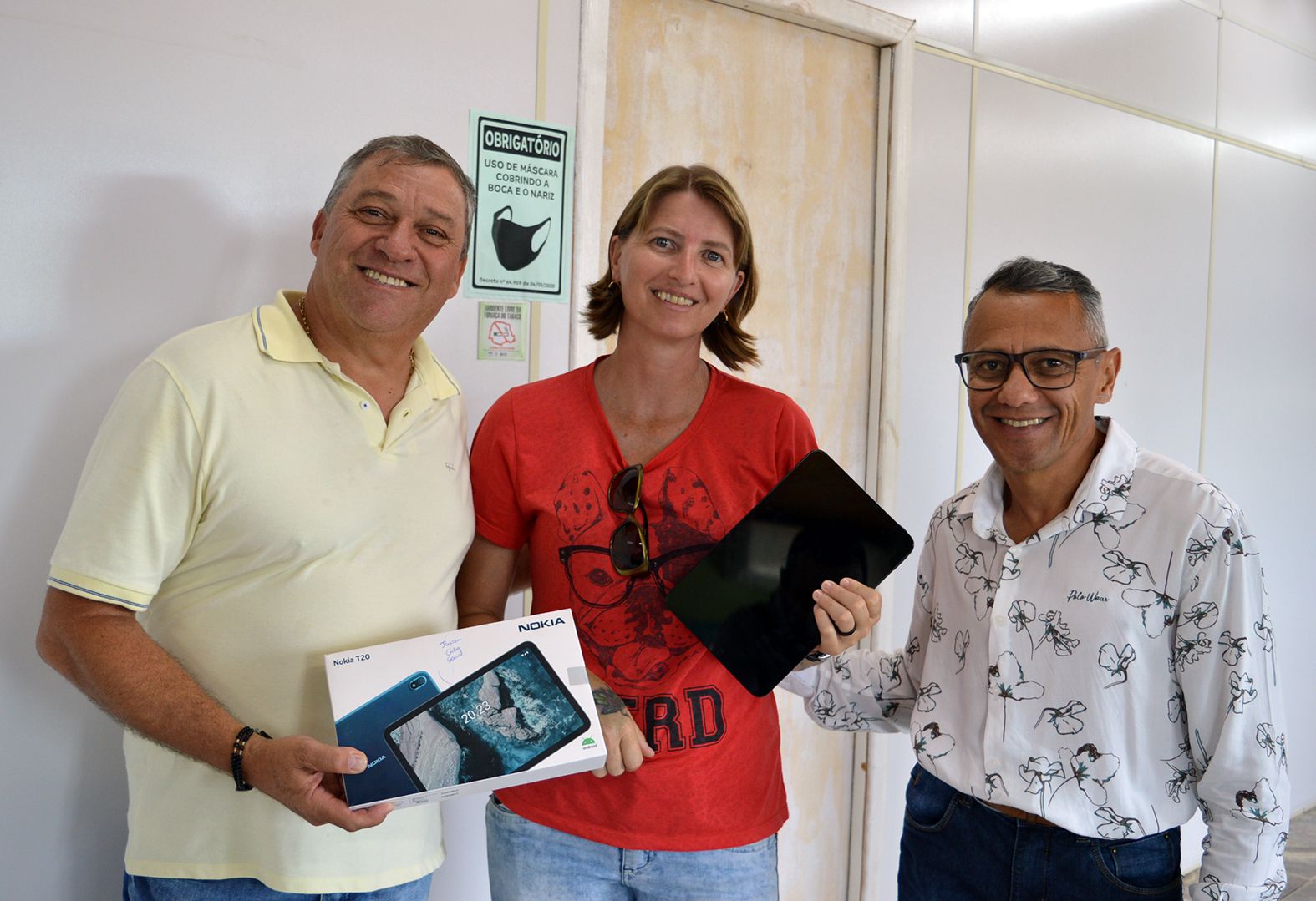 Prefeitura de Contenda entrega tablets aos Agentes Comunitários de Saúde