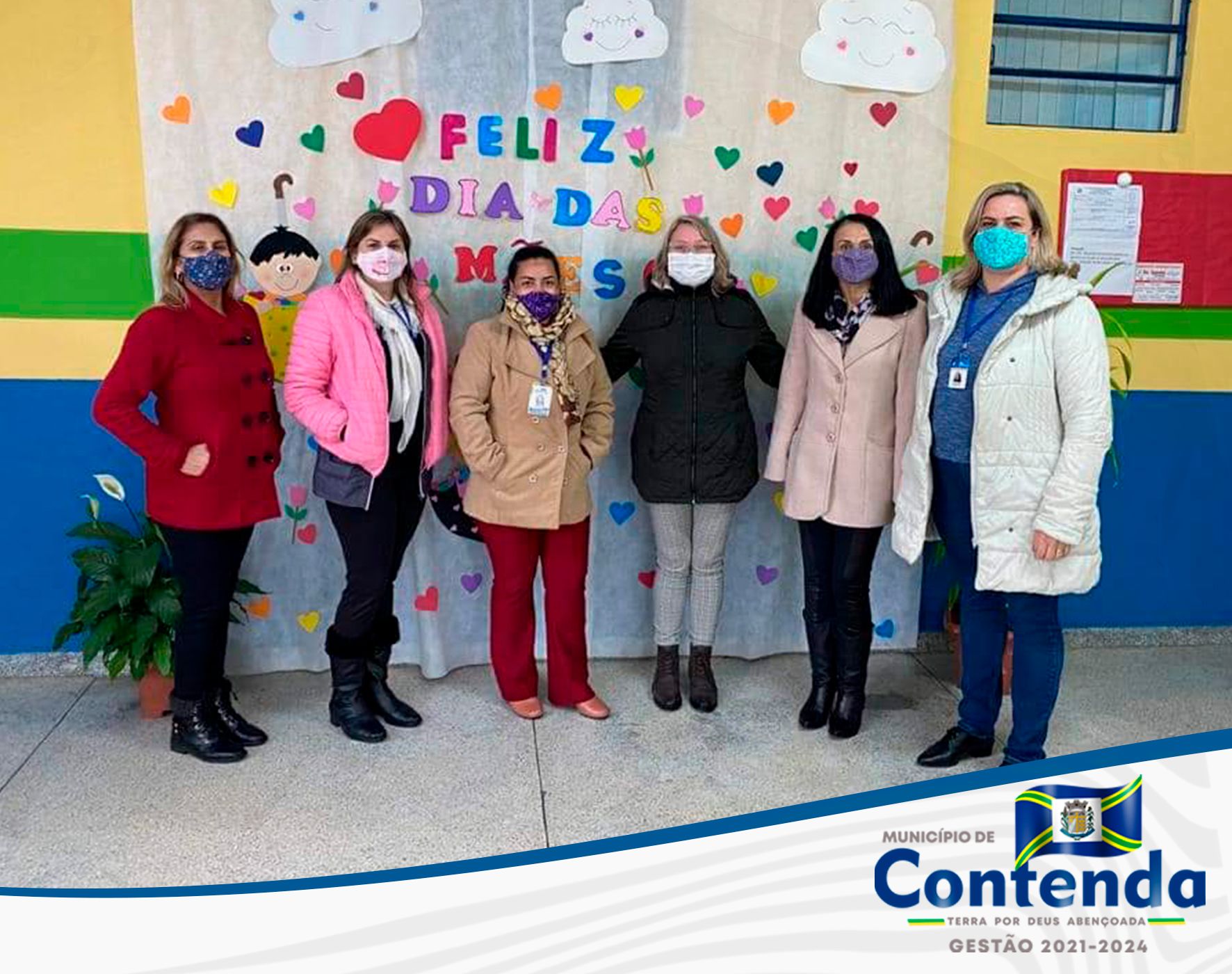 Visita de representantes do Núcleo Regional de Educação