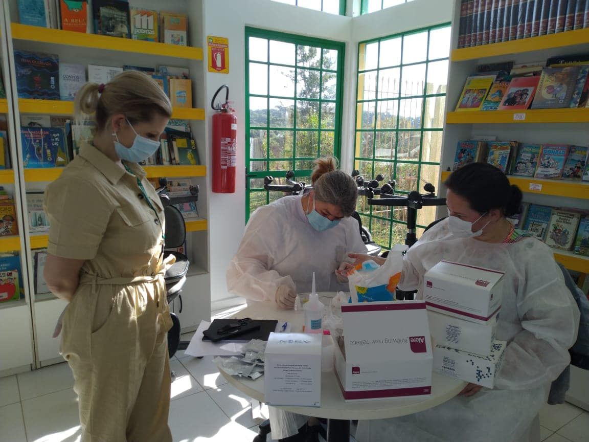 Capacitação testes rápidos HIV