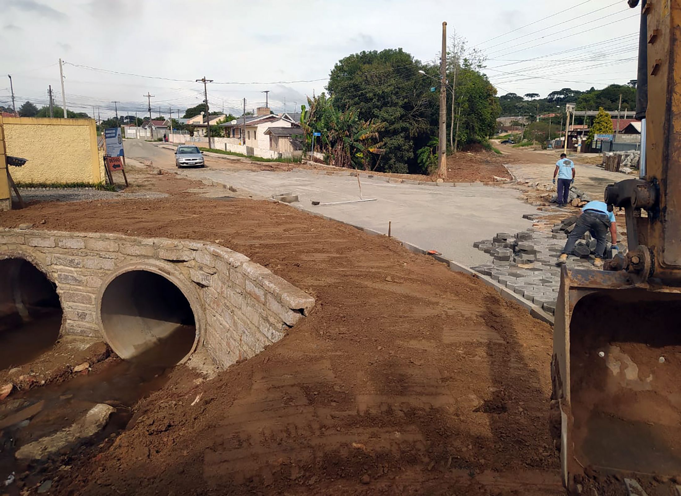 Prefeitura fez melhorias na galeria da rua Eucário Terézio de Carvalho