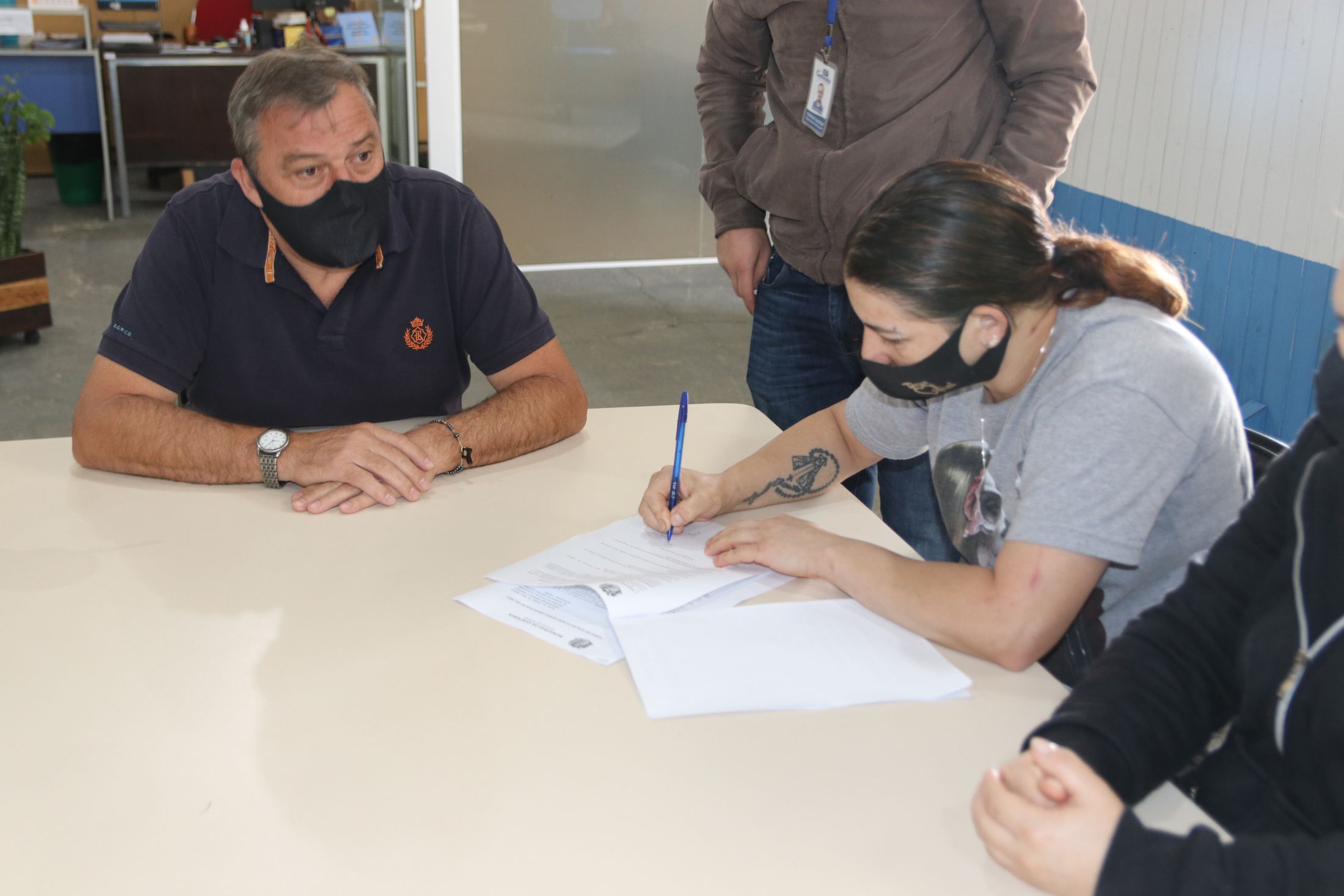 Doação de matérias para Associação de recicláveis