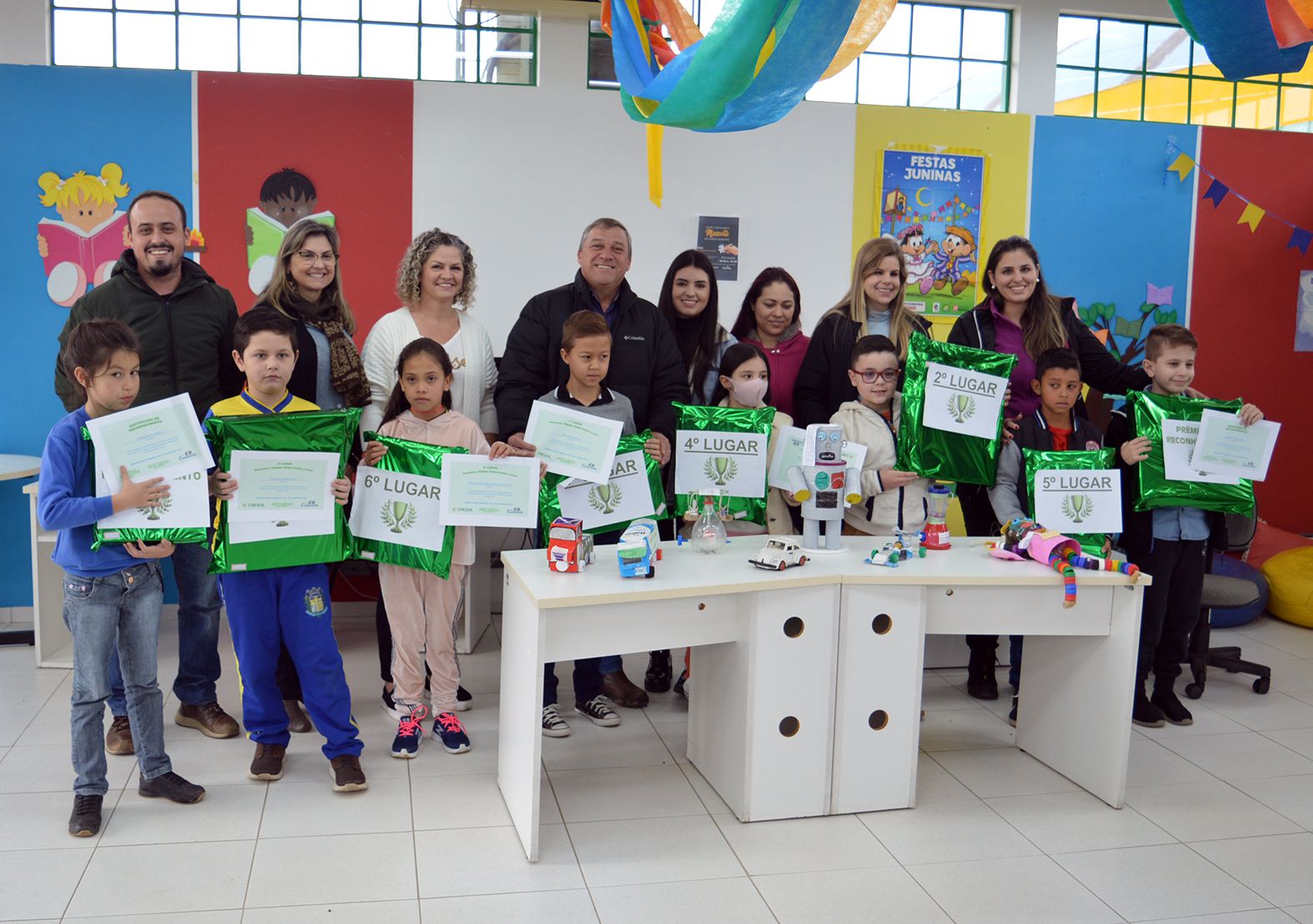 Contenda concluiu o projeto ‘Cidade Unida contra o lixo’