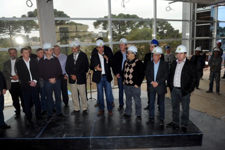 Prefeito Carlão Visita obra do Novo Hospital do Rocio em Campo Largo