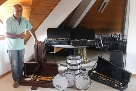 Prefeitura adquire Instrumentos Novos para a Banda Municipal