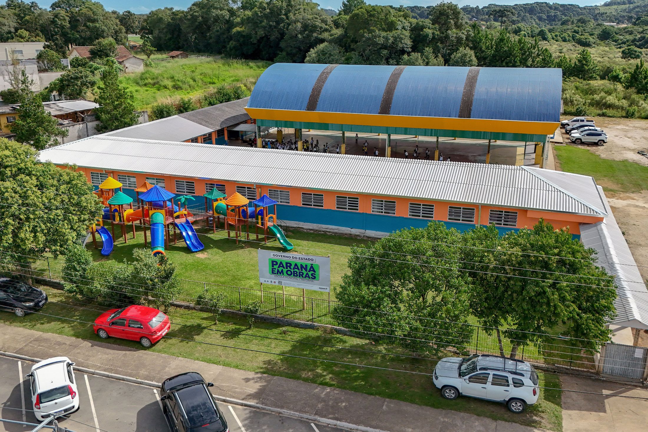 Reformas da escola Vanilda e da UBS do Campestre na reta final