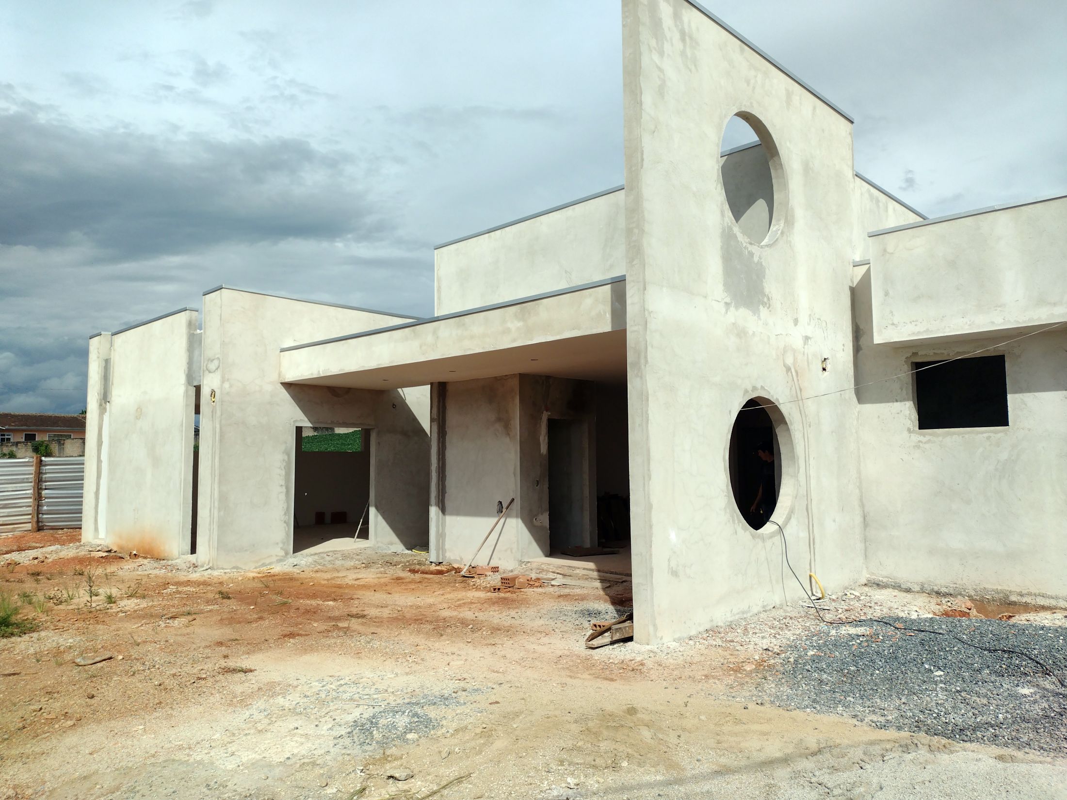 Seguem as obras da nova UBS de Contenda