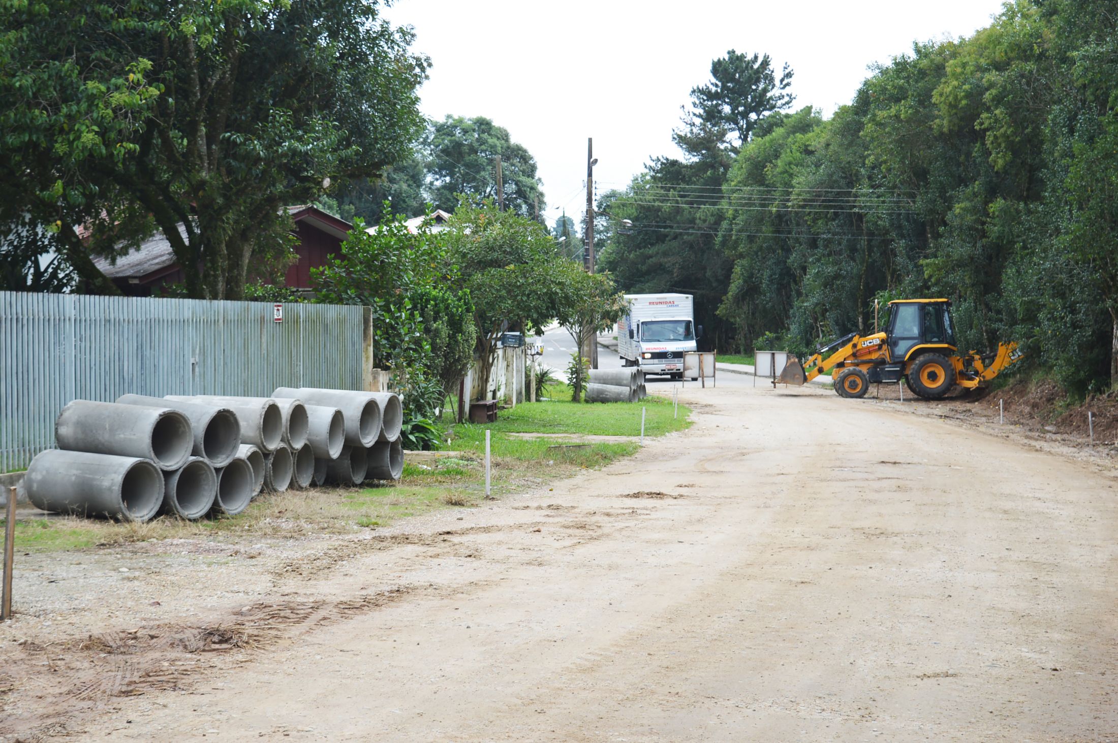 Prefeitura inicia as obras na Eucário Terézio de Carvalho
