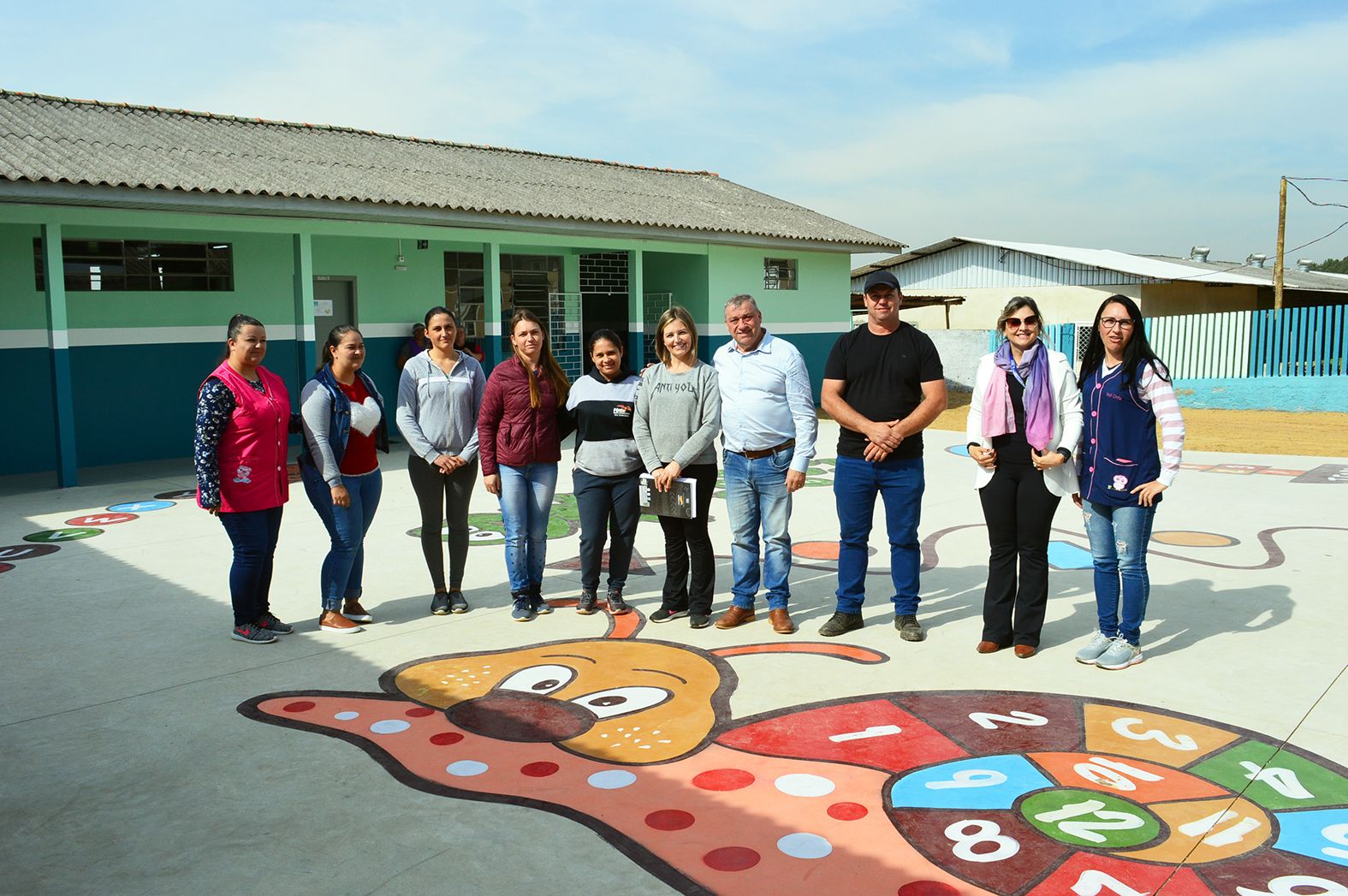 Contenda: escola do Campestre é reformada