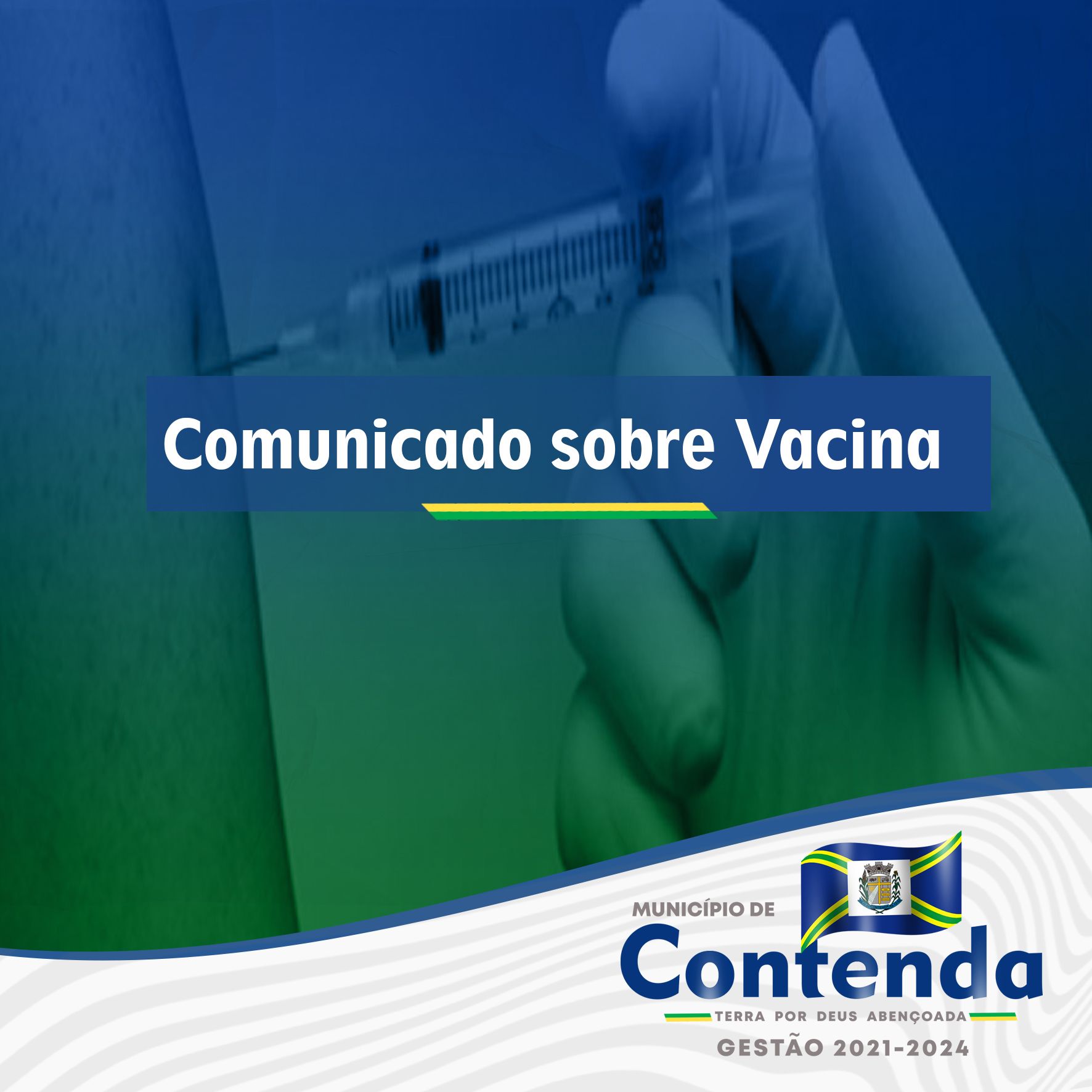 Comunicado sobre a Vacina