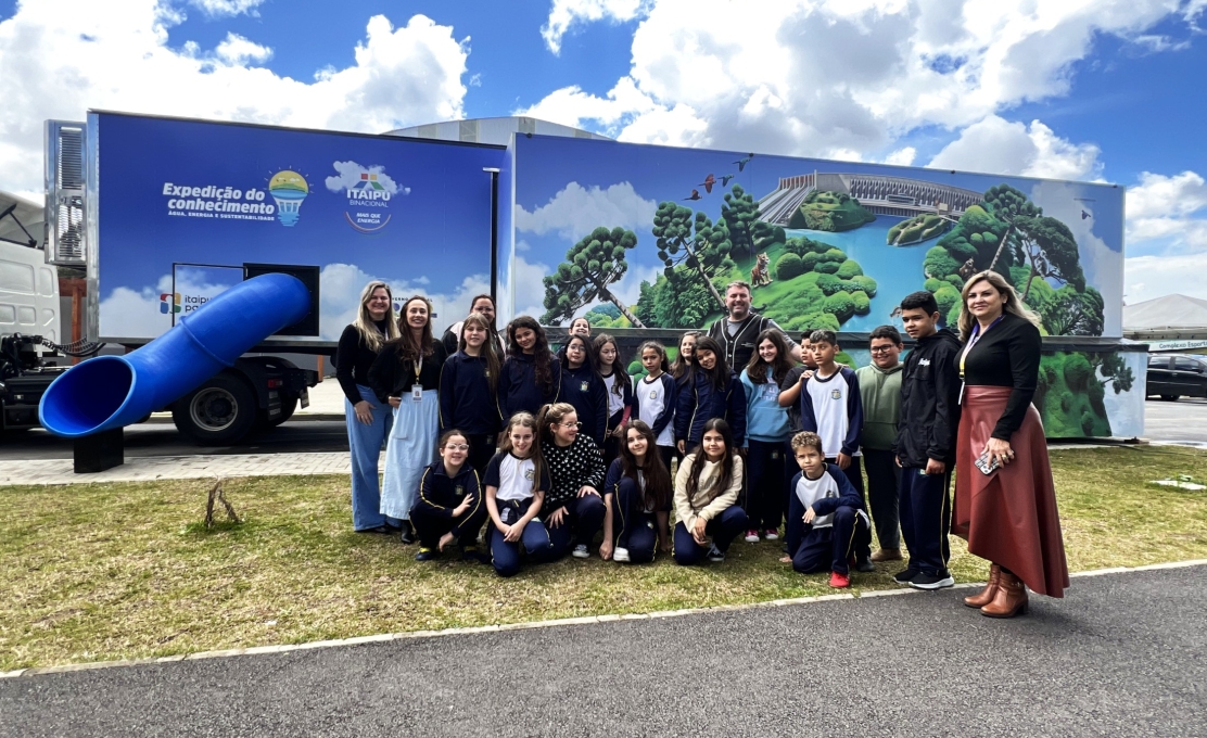 Contenda recebeu carreta da Itaipu Binacional