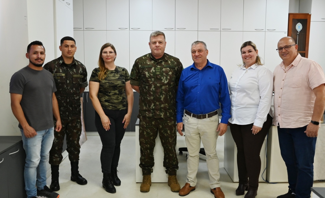 Contenda recebeu delegado do Serviço Militar