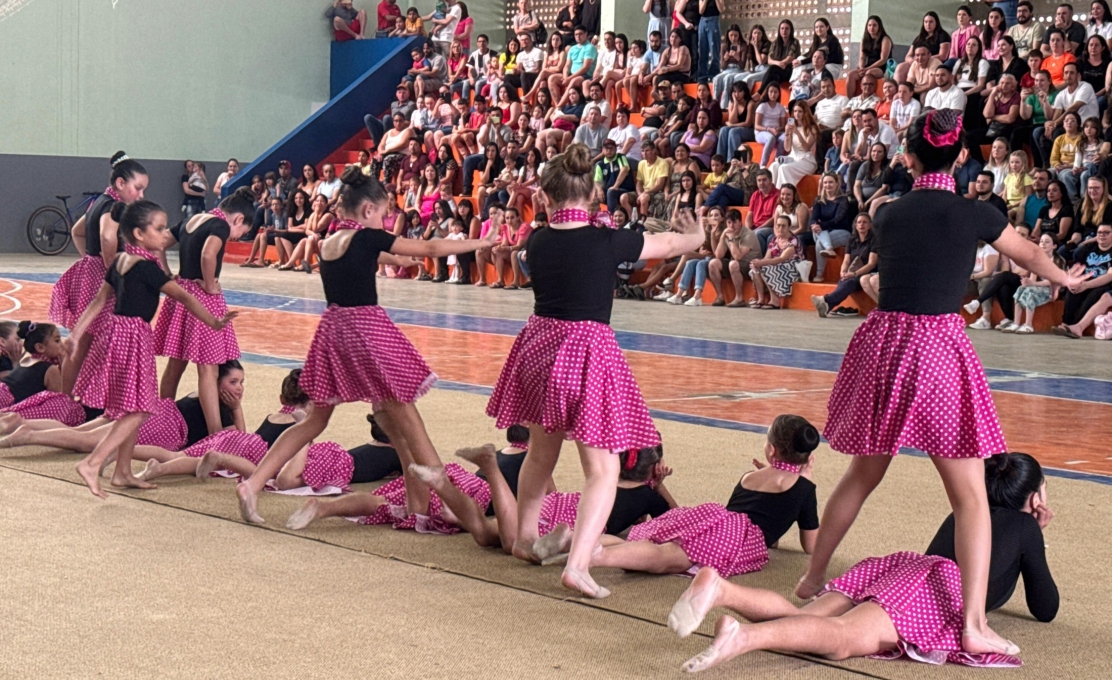 Festival de Ginástica lota ginásio de esportes