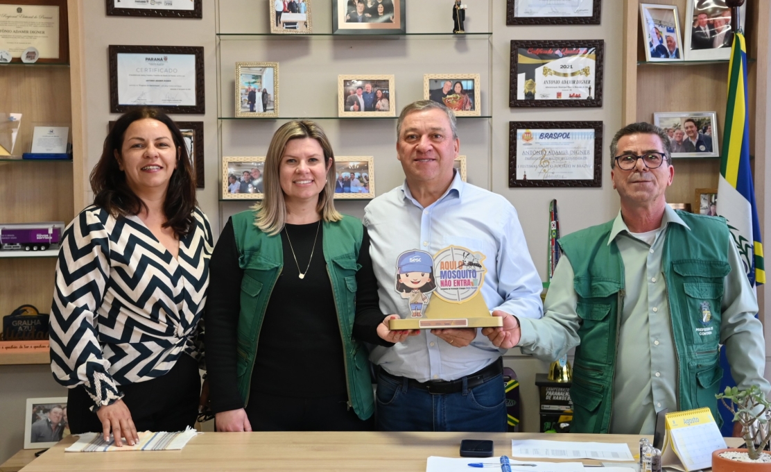 Contenda é premiada pelo combate à dengue