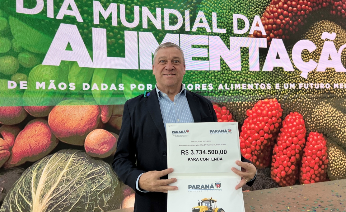 Contenda recebe recursos para compra de maquinários