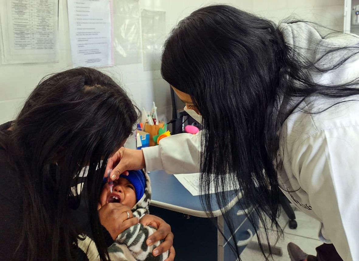 Contenda fez vacinação no último sábado (20)