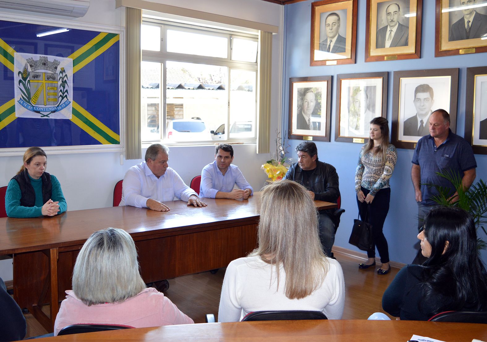 Deputado Alexandre Curi visitou Contenda