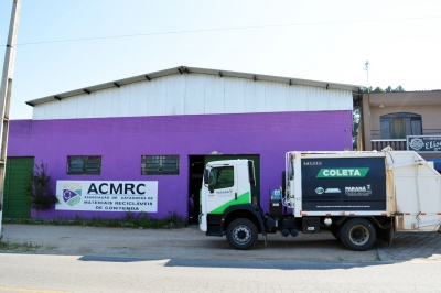 Contenda inicia envio de rejeitos da reciclagem para a Itambé