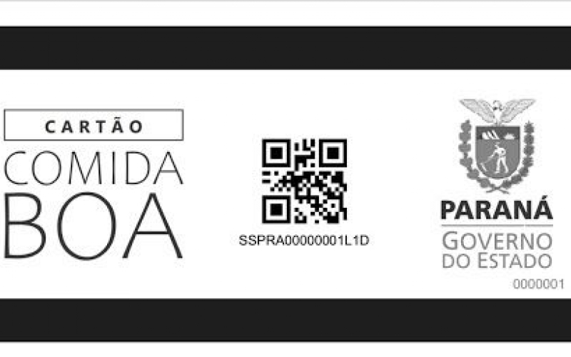 Comerciantes locais devem se cadastrar no Programa Cartão Comida Boa do Governo do Estado do Paraná