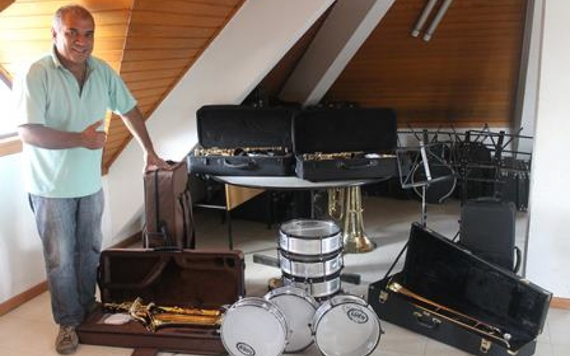 Prefeitura adquire Instrumentos Novos para a Banda Municipal