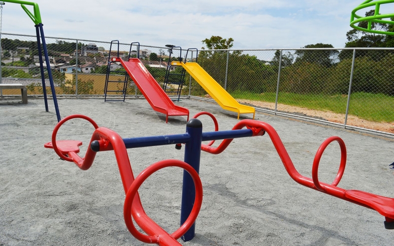 Avançam as obras do playground do Jardim Planalto