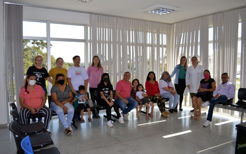 Contenda faz oficina educacional para gestantes