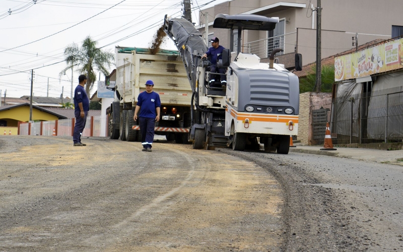 Contenda: iniciam obras de recape no centro