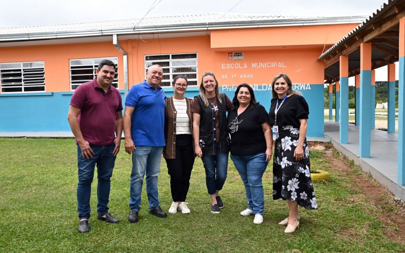 Concluída reforma da Escola Vanilda Dzierwa