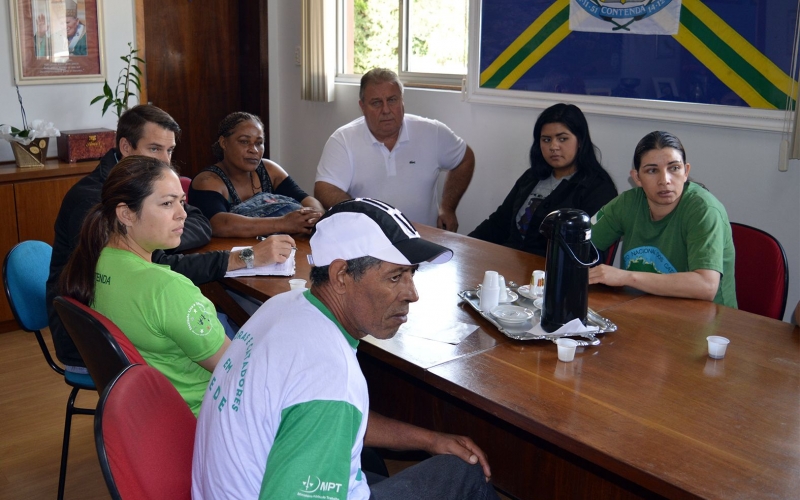 Contenda: barracão de reciclagem vai receber novos equipamentos